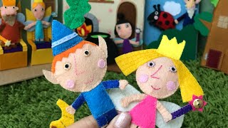 Ben & Holly's Little Kingdom | quiet book felt book |