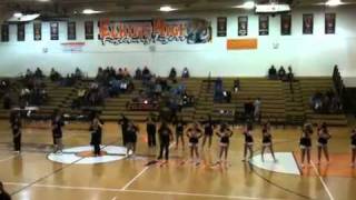 Ehs alumni cheerleaders 1/6/2012