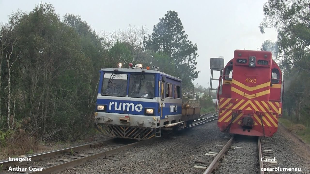 Train Da Rumo 🇧🇷 Trens no pátio da Rumo / Trains in Rumo's courtyard - Itaiópolis/SC ...