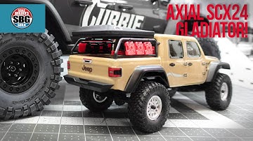 NEW Axial SCX24 Jeep Gladiator! Perfect Indoor FUN! - CONTEST CLOSED