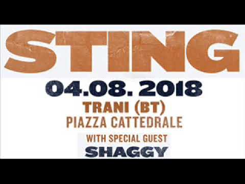 STING & SHAGGY - Waiting For The Break Of Day (Trani, IT 04-08-2018) (AUDIO)
