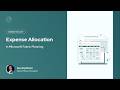 Expense Allocation in Microsoft Fabric Planning