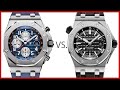 ▶Audemars Piguet Chronograph offshore vs AP Diver Steel COMPARISON