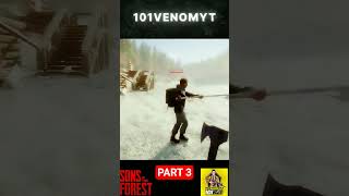 Sons of the Forest | Base Attack Zombies Strike Back 🔥🧟 | Part #17 | #shortsfeed #gaming #shorts