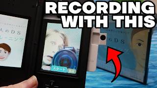 Recording with the Nintendo DS Facing Scan Face Training Camera