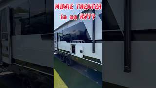 This Brinkley Has A Movie Theater // Model I 294 #brinkley #brinkleyrv #traveltrailer #rv #camper