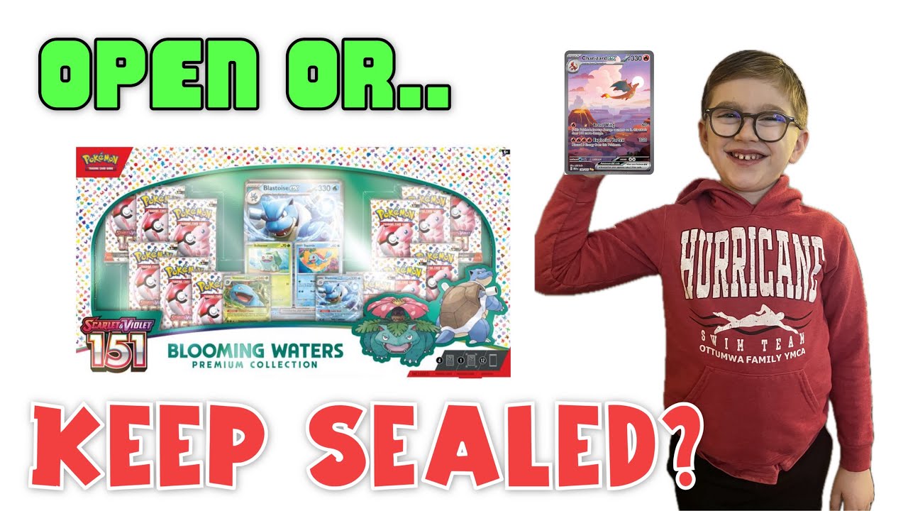 Should we open? Or keep sealed? Blooming Waters 151 Collection