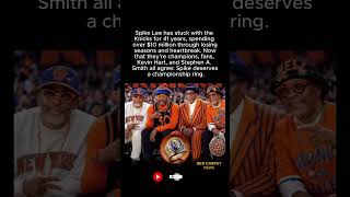 Spike Lee Spent 41 Years &amp; $10M on Knicks — Fans Say He Deserves a Ring #shorts #spikelee