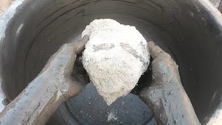 Asmr White Sand Concrete Chunks Dry Crumbling Grainy Stoney Sand