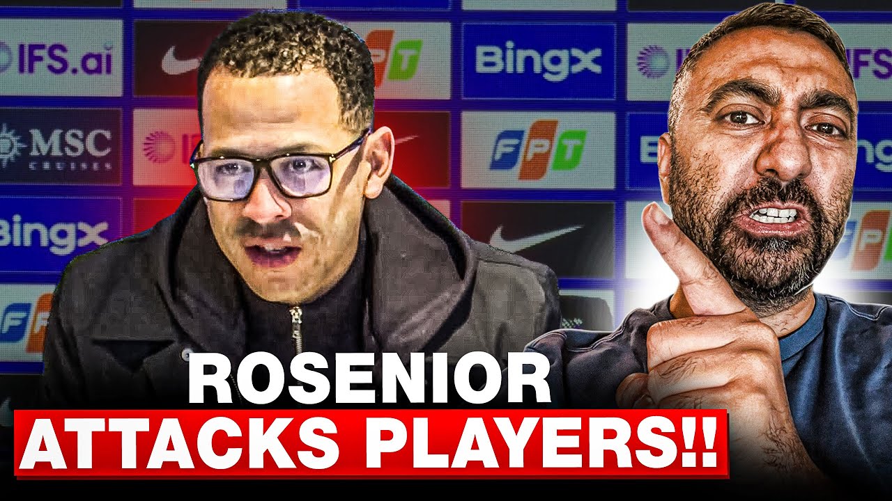 Max Rosenior Rosenior ATTACKS Players Post Burnley Debacle!! - YouTube