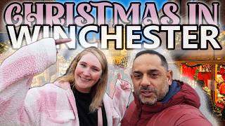 Travel vlog - Is This England's Most Festive City? 🎄 Winchester Christmas Market & Historic Walk
