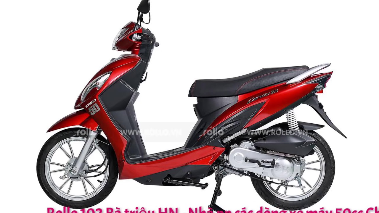 XE MÁY KYMCO CANDY 50cc -NHÀ PP ROLLO 102 BÀ TRIỆU - 0965385888 - YouTube