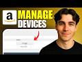 How To Manage Devices On Amazon (Tutorial 2026)