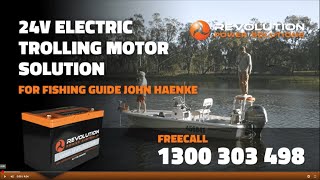 Revolution Power 24v Electric Trolling Motor Solution