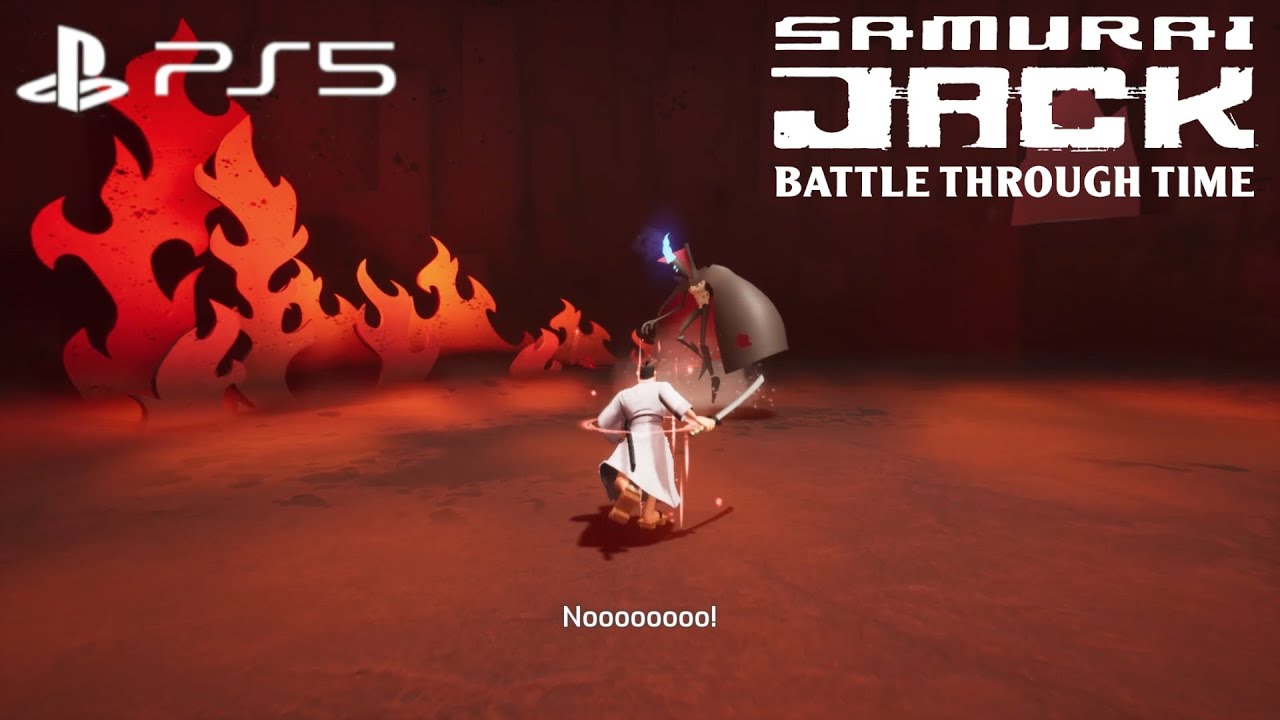 Samurai Jack: Battle Through Time - Demongo Boss Fight 1080p PS5 - YouTube
