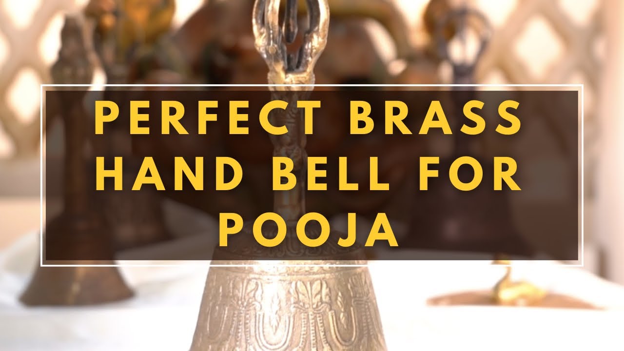 Beautiful  Brass Bell for Puja! | Perfect Puja Bell for Your Home Temple | Home Decor
