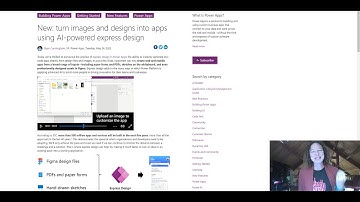 Canvas Apps in Power Apps: the NEW AI powered express design THAT I CANNOT GET WORKING!