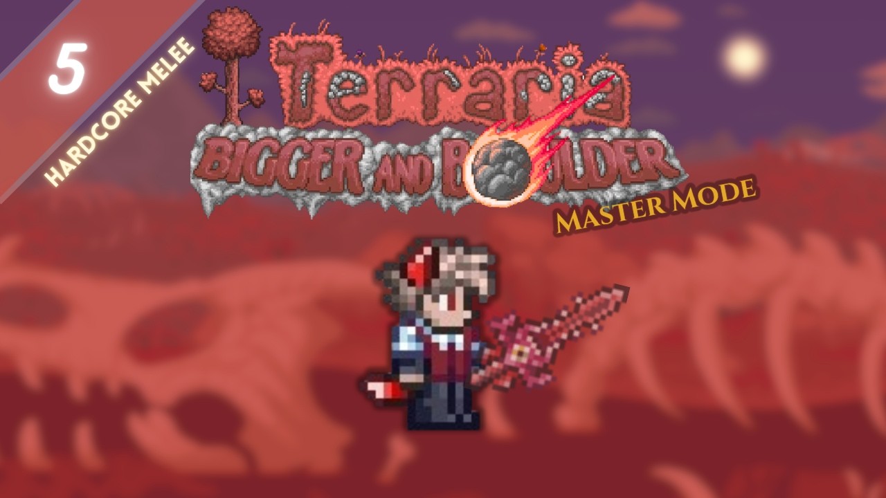 Terraria 1.4.5: Hardcore Master Melee | Ep 5 - Zenith