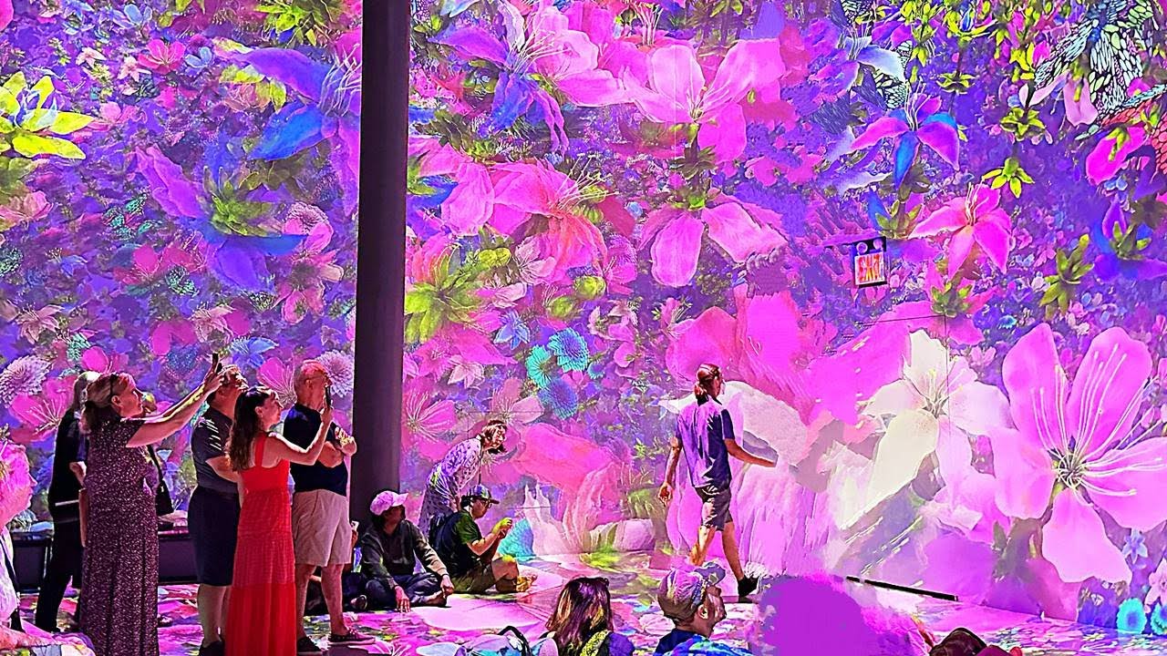 ニューヨーク チェルシーマーケットのデジタルアート美術館 アーテック