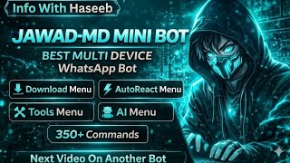 Best Free WhatsApp Bot 2026 🔥 Jawad MD Mini | Auto Status, Auto React, No Deploy screenshot 4