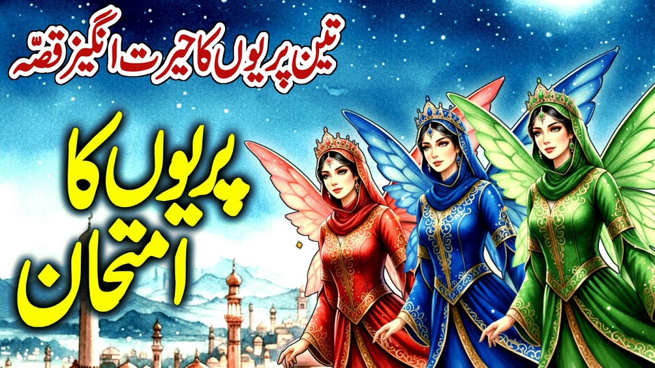 Pariyon Ka Imtihan | Teen Pariyon Ka Ajeeb Qissa | Urdu Moral Story