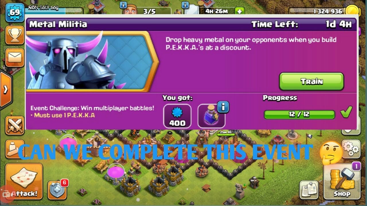 CAN I COMPLETE THE NEW PEKKA EVENT 🤔🤔 !