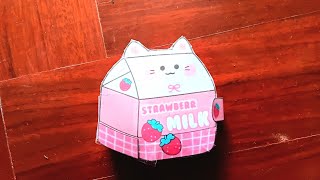Paper Doll | Paper House | Quiet Book | DDUNDDUN TOY STRAWBERRY MILK | LINDA-CVG