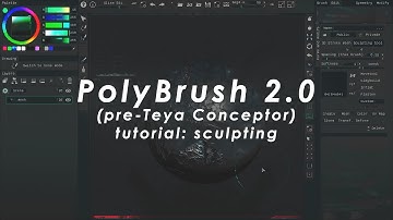 Polybrush Tutorial: Sculpting