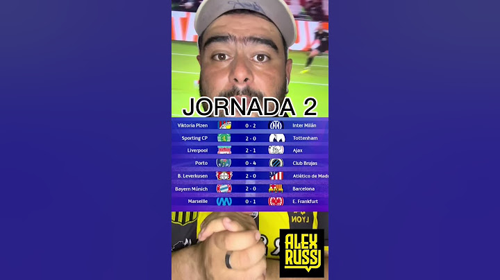 Jornada 2 #uefa #uefachampionsleague #championsleague #viral #futbol #europe #fcbarcelona