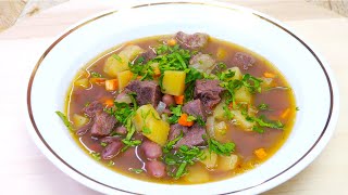 Как приготовить вкусный фасолевый суп с мясом. Пошаговый рецепт. Bean soup with meat recipes.
