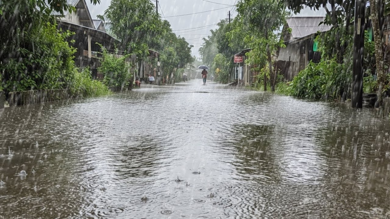 Apocalyptic Thunderstorm and Heavy Rain Sounds for Sleeping and Deep Focus