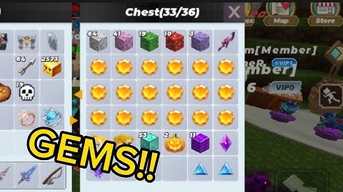 I Stole Gems From Kids (Part 1) Skyblock Blockman go ]
