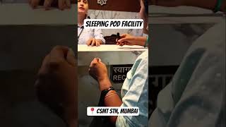 Sleeping Pods Facility At CSMT Station, Mumbai