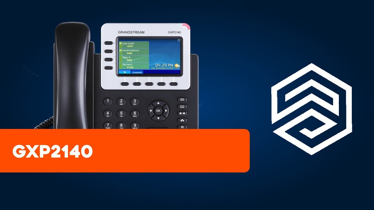 Aparelho IP Grandstream GXP2140 com Módulo Expansor 2200 - Unboxing