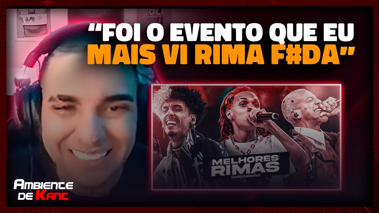 KANT REAGE A MELHORES RIMAS da BDA 7 ANOS! | Ambiente de Kant
