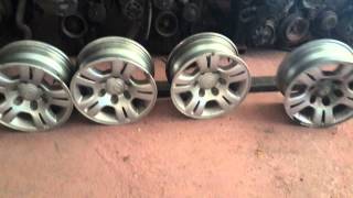 Mazda B2500 Çikma Çeli̇k Jant Takimi 0532 252 38 11