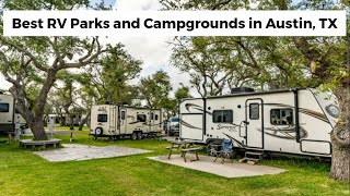 Best RV Parks and Campgrounds in Austin TX