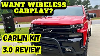 Carlin Kit 3.0 Wireless CarPlay Chevy Silverado