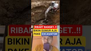 Membuat sumur paling ribet di dunia #fypviral #pembangunan