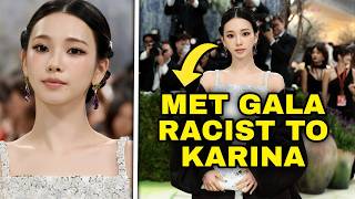 Paparazzi being RACIST to aespa’s Karina at the MET GALA