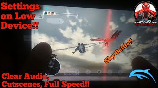 [Snapdragon 662] Spiderman Web of Shadows Best Settings (Boss Battle vs Vulture, Swing, Cutscenes) screenshot 3