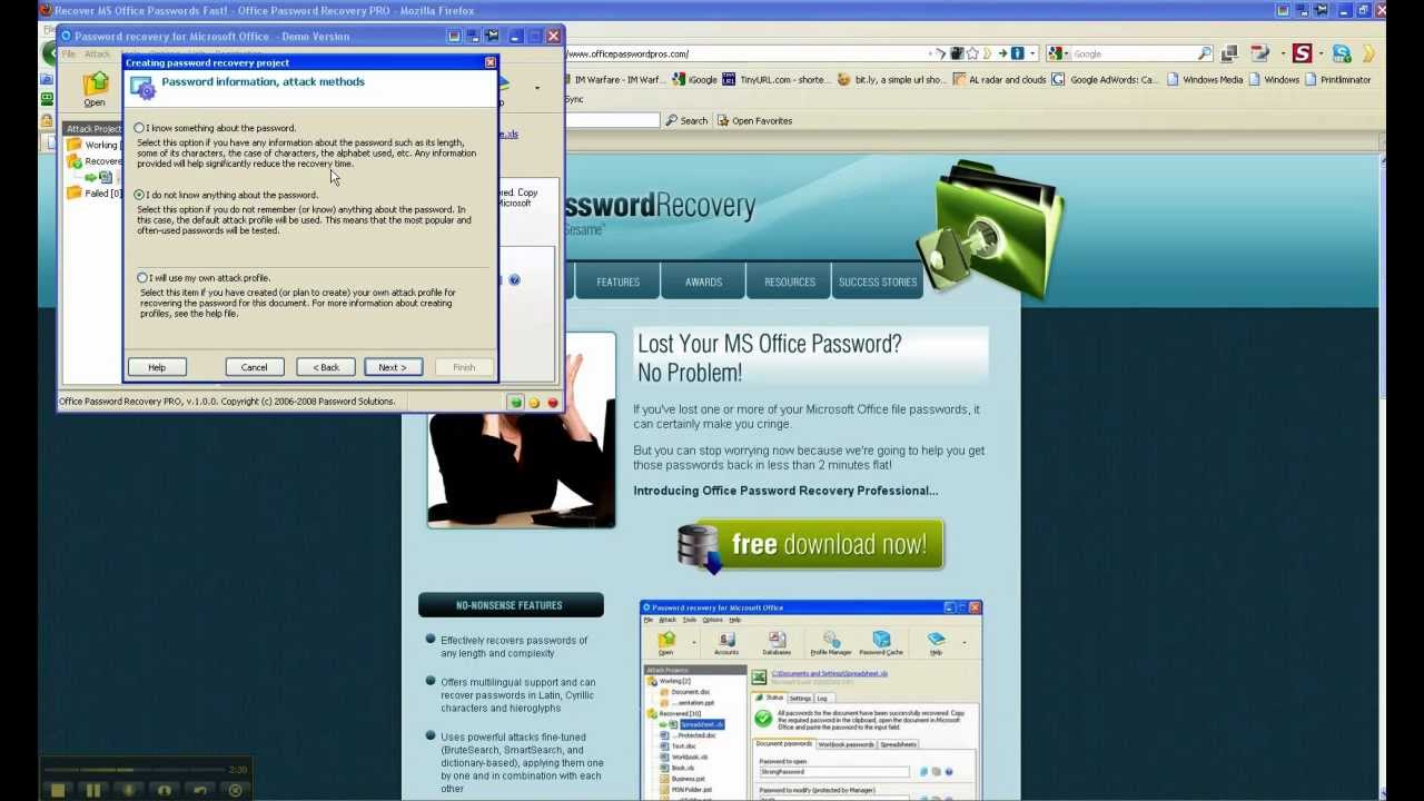 How To Recover Passwords From Microsoft Office Files With Office 