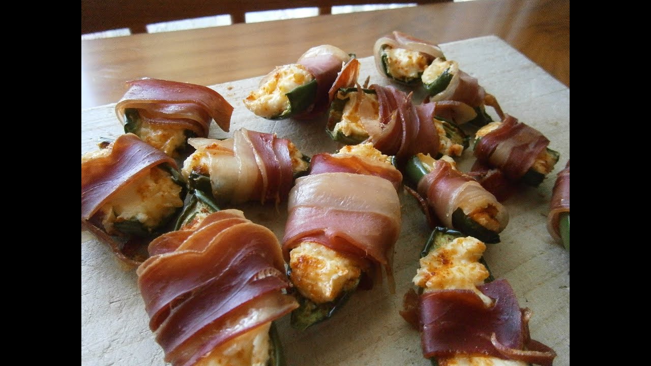 Fancy Jalapeno Prosciutto Poppers Recipe YouTube