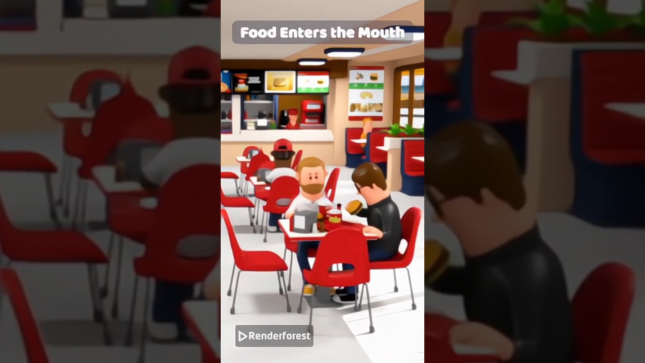 Ai teaching Digestion Process😭😂 