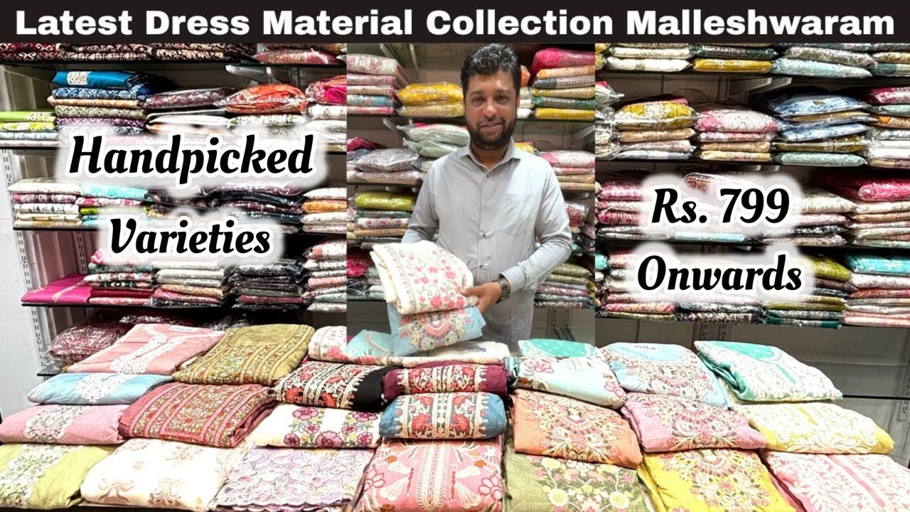 Malleshwaram’s Hidden Gem for Dress Materials Cotton, Silk, Fancy Fabrics | Budget to Premium Range