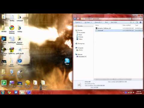 MINECRAFT:how to easily install a mod (grass mod)