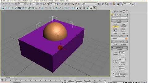 3ds Max tutorial: Moddeling with boolean