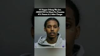 🚨🔥 NY rapper DThang arrested in Miami on firearm possession & 3 other charges—details inside 🎤⚖️