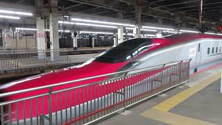 東北新幹線E5系・E6系はやぶさ 大宮駅発車 JR East Tohoku Shinkansen "Hayabusa"