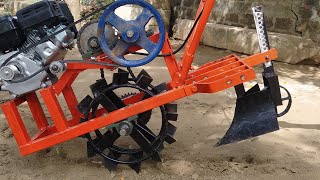 SINGLE WHEEL POWER WEEDER /ONE WHEEL POWER WEEDER RIDGER OR PLOUGH ATTACHMENT (KHAMMAM)